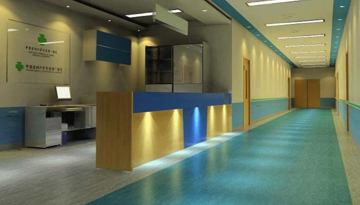 武汉医院一般铺什么地板好？(图1)